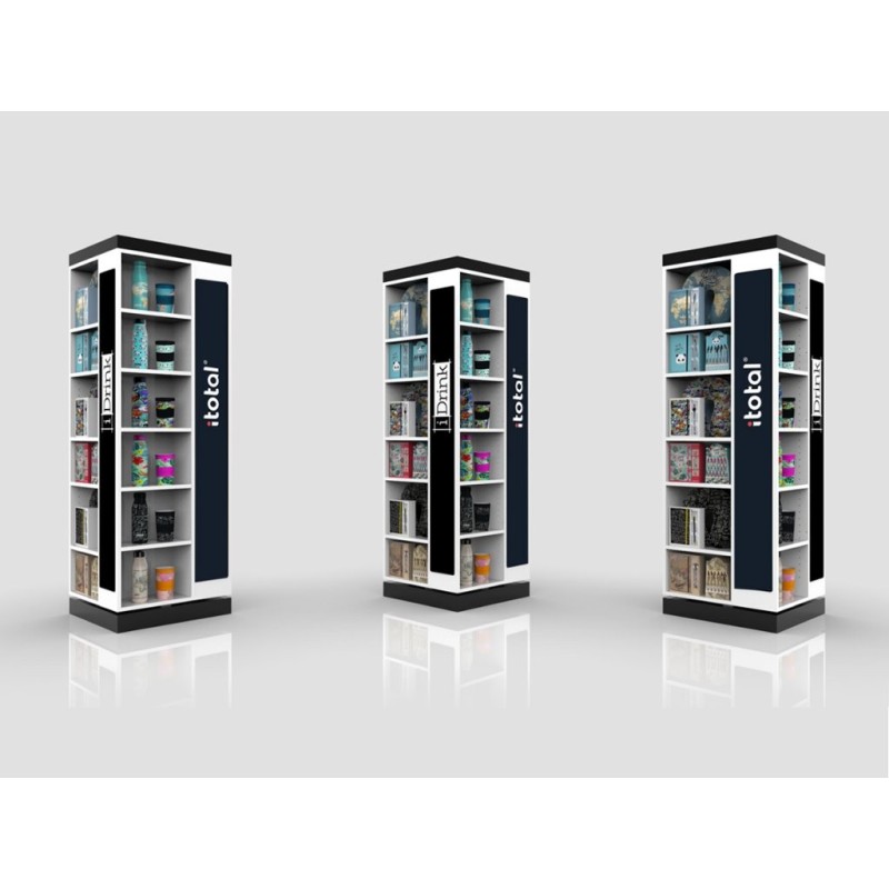 Expositor de suelo giratorio Expositor de suelo giratorio