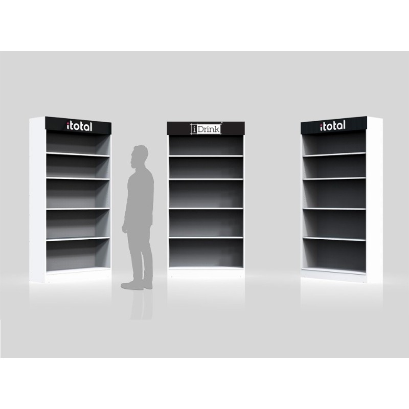 Expositor de suelo de madera Expositor de suelo de madera