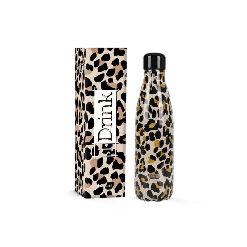 Botella Térmica 500 ml estampado leopardo Botella Térmica 500 ml estampado leopardo