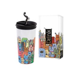 Taza de Viaje 350 ml STAY PAWSITIVE