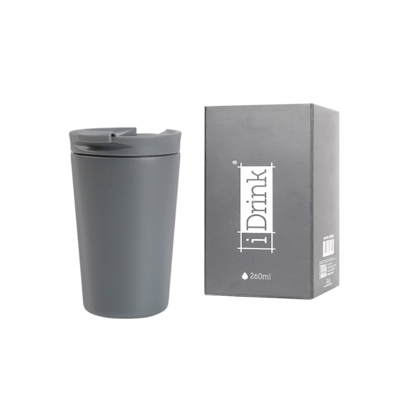 Taza de Viaje 260 ml gris Taza de Viaje 260 ml gris