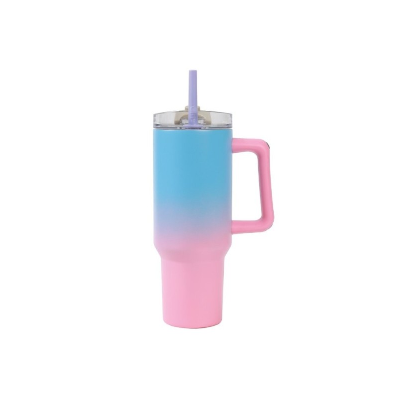 Taza de Viaje 1200 ml sombreada rosa/azul Taza de Viaje 1200 ml sombreada rosa/azul