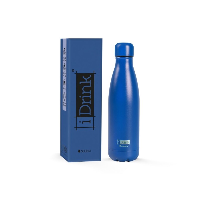 Botella Térmica 500 ml azul oscuro Botella Térmica 500 ml azul oscuro