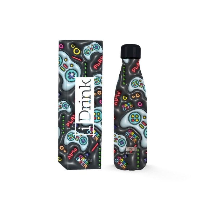Botella Térmica 500 ml LET'S PLAY 3D Botella Térmica 500 ml LET'S PLAY 3D