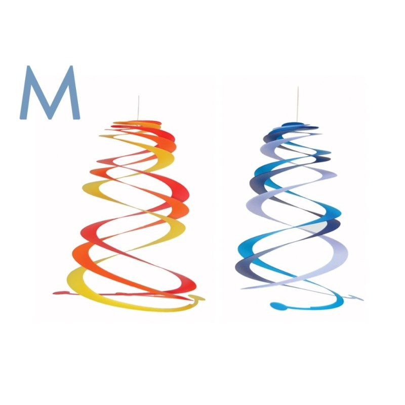 ESPIRALES PARA COLGAR SET 6 COLORES - MEDIANAS ESPIRALES PARA COLGAR SET 6 COLORES - MEDIANAS