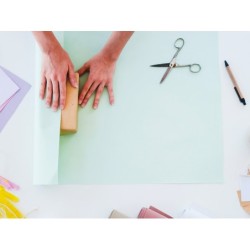 Papel de Regalo verde menta