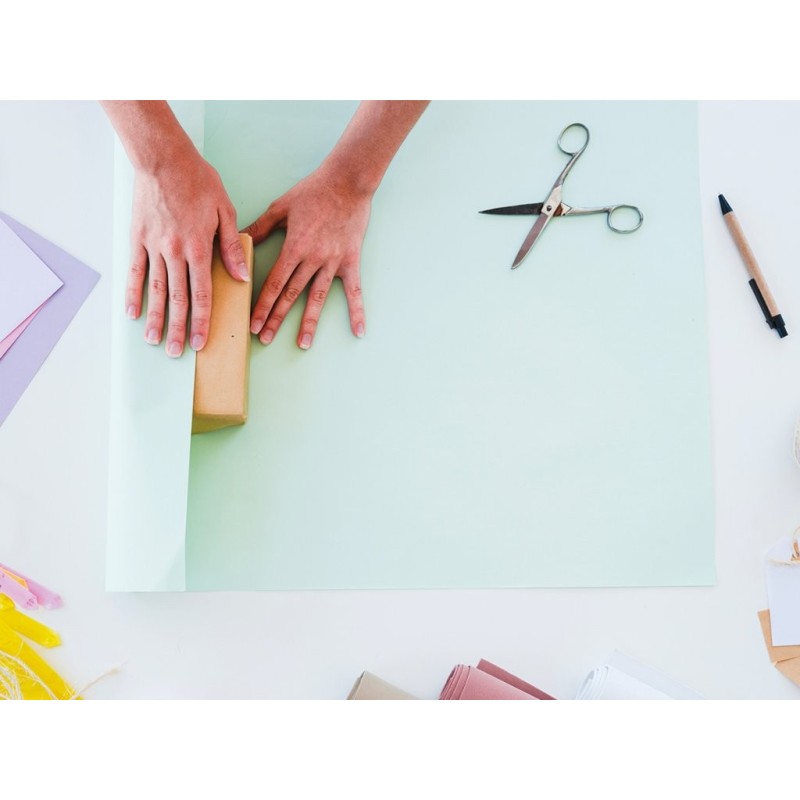 Papel de Regalo verde menta Papel de Regalo verde menta