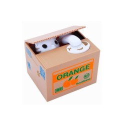 Hucha Mecánica Gato