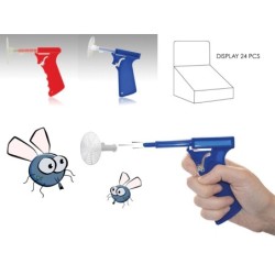 Pistola antimosquitos - expositor 24 uds