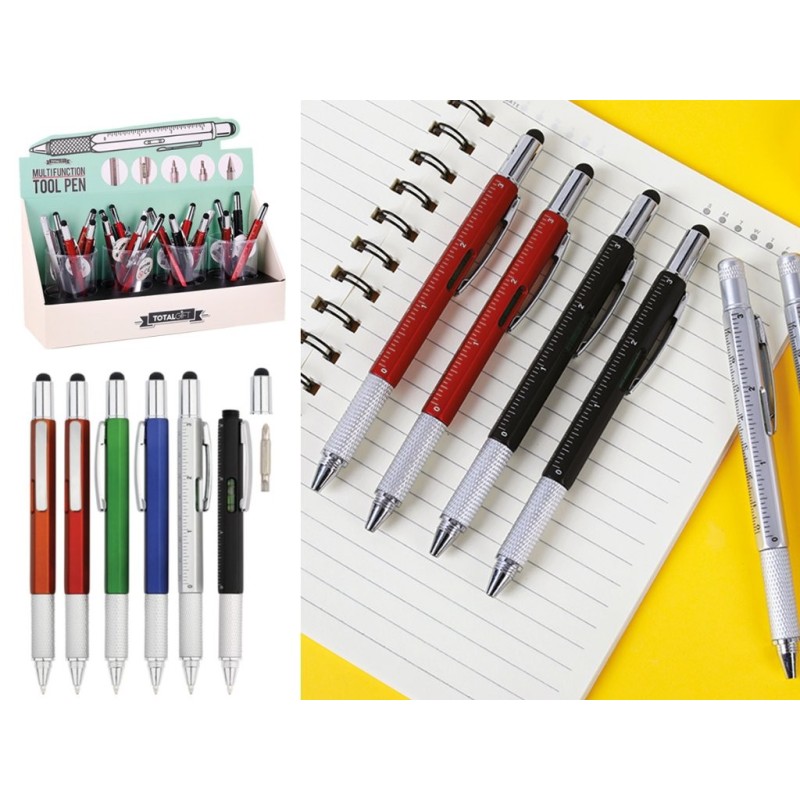 Bolígrafo Multifuncional - expositor 48 uds Bolígrafo Multifuncional - expositor 48 uds