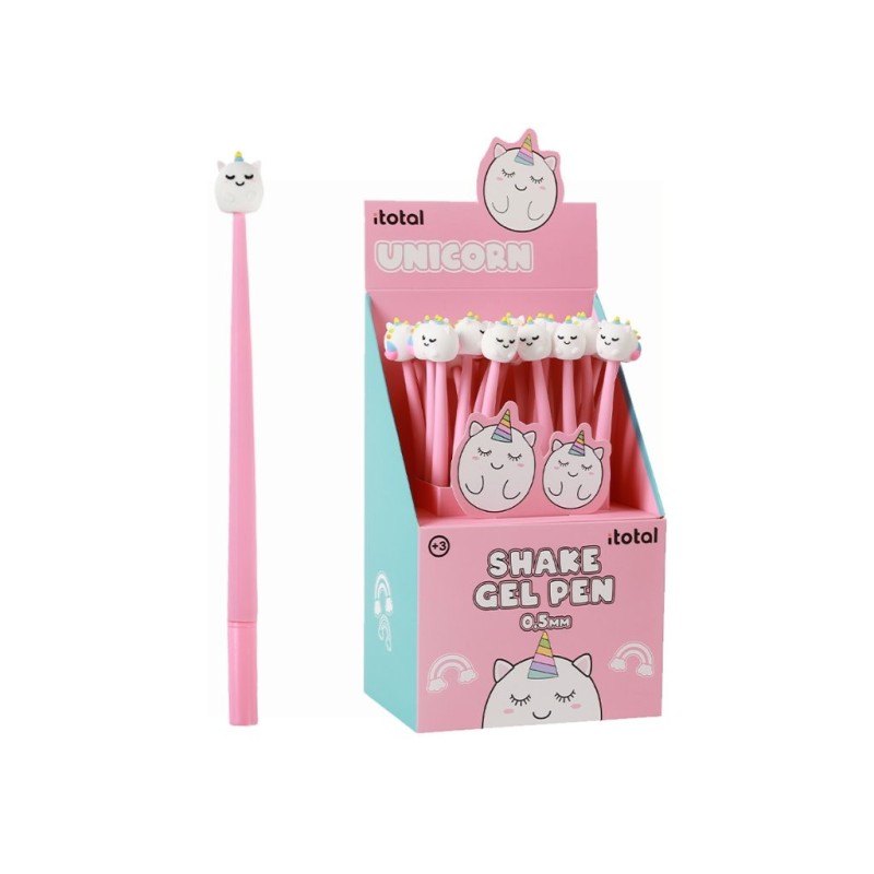 Bolígrafo flexible UNICORN - expositor 24 uds Bolígrafo flexible UNICORN - expositor 24 uds