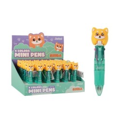 Mini Bolígrafo 4 en 1 SHIBA - expositor 36 uds