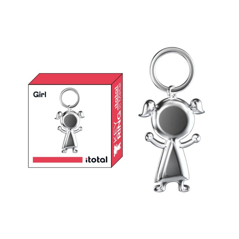 Llavero de metal Niña Llavero de metal Niña