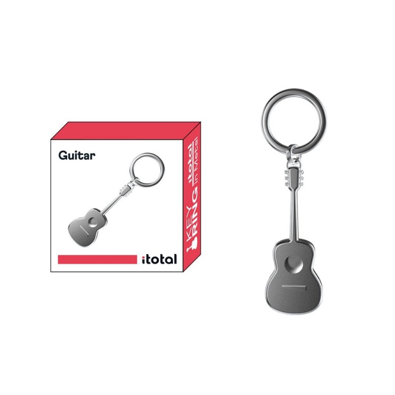 Llavero de metal Guitarra Llavero de metal Guitarra