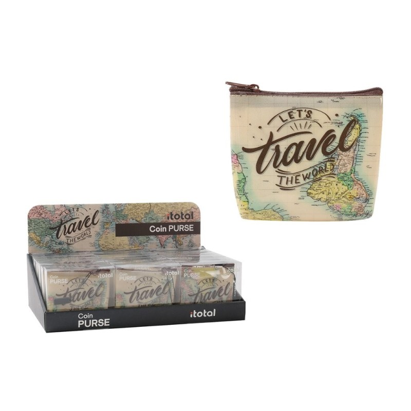 Monedero OLD MAP - expositor 18 uds Monedero OLD MAP - expositor 18 uds