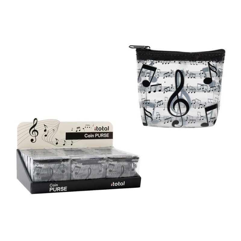 Monedero MUSIC - expositor 18 uds Monedero MUSIC - expositor 18 uds