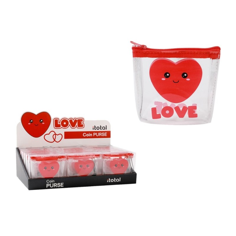 Monedero FOLLOW YOUR HEART - expositor 18 uds Monedero FOLLOW YOUR HEART - expositor 18 uds