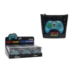 Monedero LET'S PLAY - expositor 18 uds