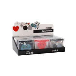 Monederos surtidos - expositor 18 uds
