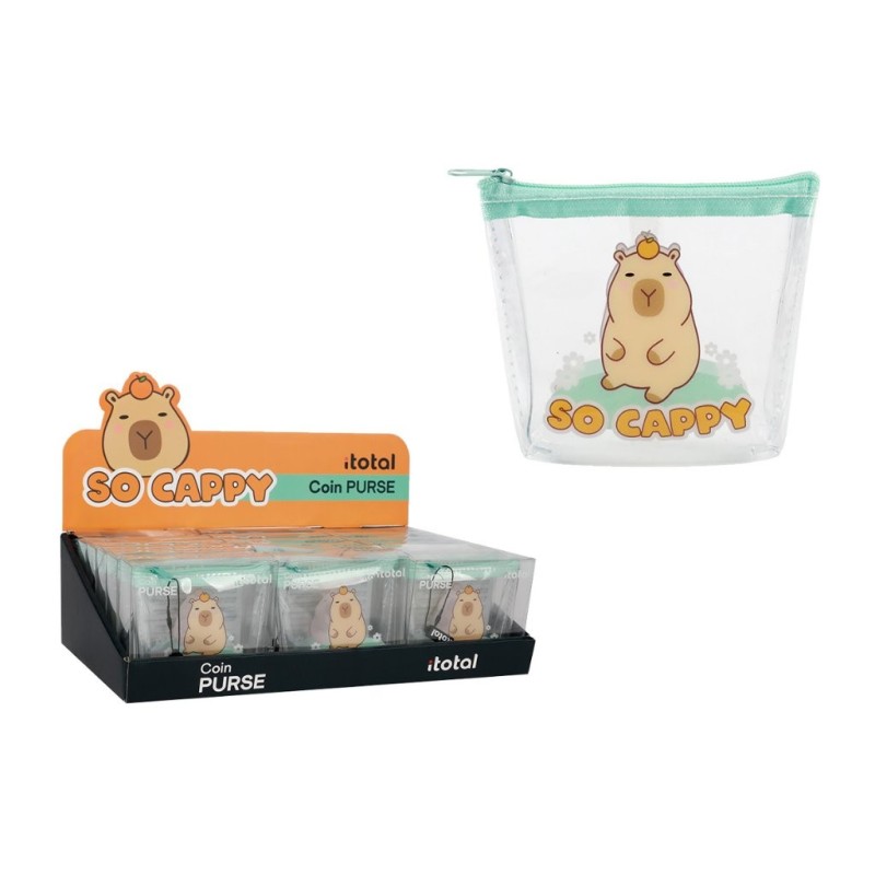 Monedero CAPYBARA - expositor 18 uds Monedero CAPYBARA - expositor 18 uds