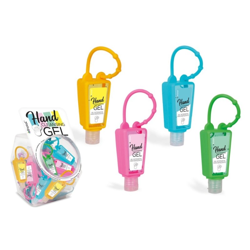 Gel Desinfectante mix 4 colores - expositor 24 uds Gel Desinfectante mix 4 colores - expositor 24 uds