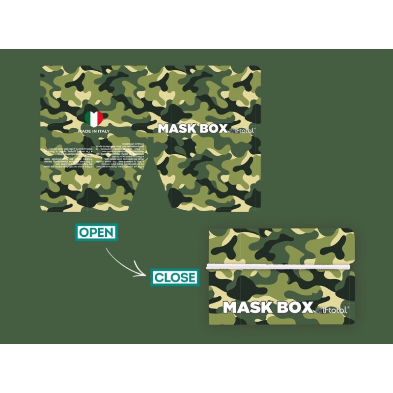 Porta-canetas de polipropileno Camuflagem Porta-canetas de polipropileno Camuflagem