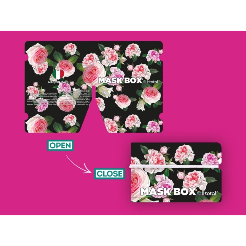 Porta-canetas de polipropileno Rosas Porta-canetas de polipropileno Rosas