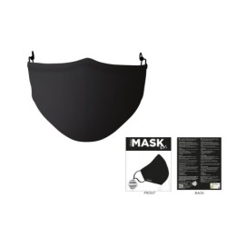 Máscara infantil de cobertura de poliéster Rosas