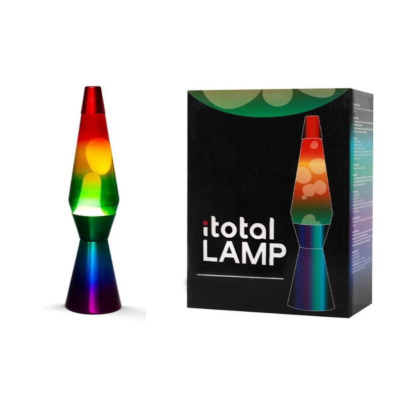Lámpara de Lava Spaceship RAINBOW Lámpara de Lava Spaceship RAINBOW