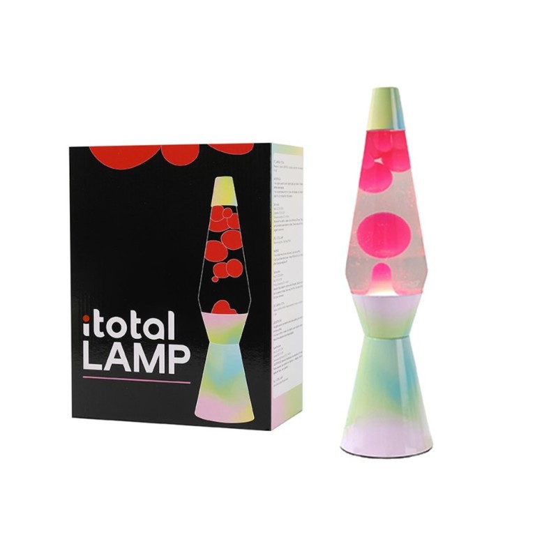 Lámpara de Lava Spaceship RAINBOW DREAM Lámpara de Lava Spaceship RAINBOW DREAM