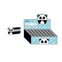 Goma de borrar en forma de panda PANDASTIC - expositor 24 uds