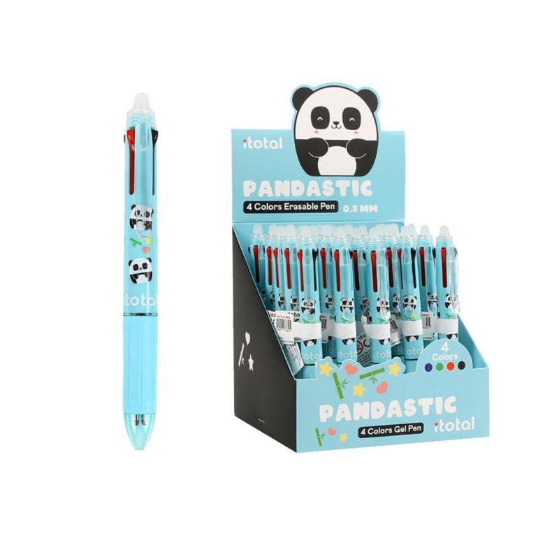Bolígrafo Borrable 4 en 1 PANDASTIC - expositor 25 uds Bolígrafo Borrable 4 en 1 PANDASTIC - expositor 25 uds