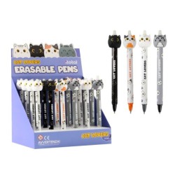 Bolígrafo Borrable 3D CAT - expositor 24 uds