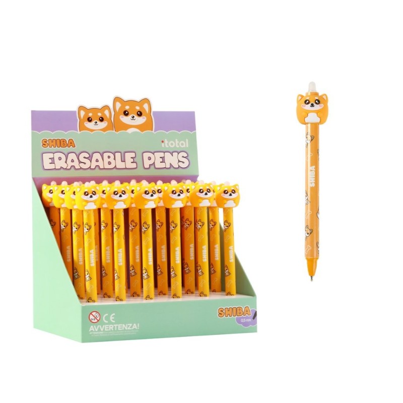 Bolígrafo Borrable 3D SHIBA - expositor 24 uds Bolígrafo Borrable 3D SHIBA - expositor 24 uds