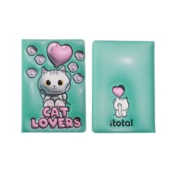 Libreta 3D WHITE CAT