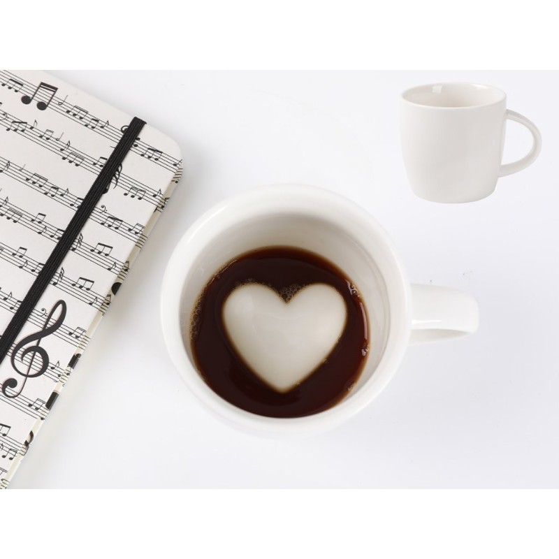 Taza de cerámica 3D Corazón Taza de cerámica 3D Corazón