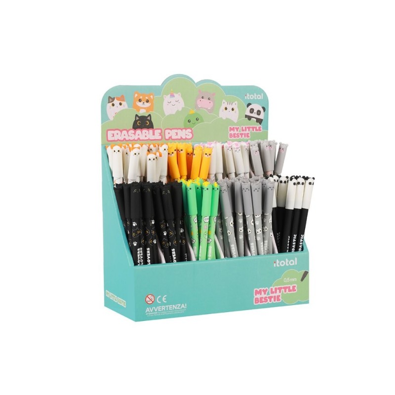 Bolígrafo Borrable con Tapa surtidos - expositor 144 uds Bolígrafo Borrable con Tapa surtidos - expositor 144 uds