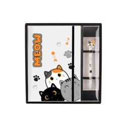 Cuaderno A5 + Bolígrafo CAT