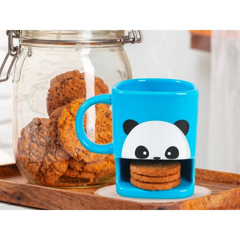 Taza Porta Galletas Panda Taza Porta Galletas Panda