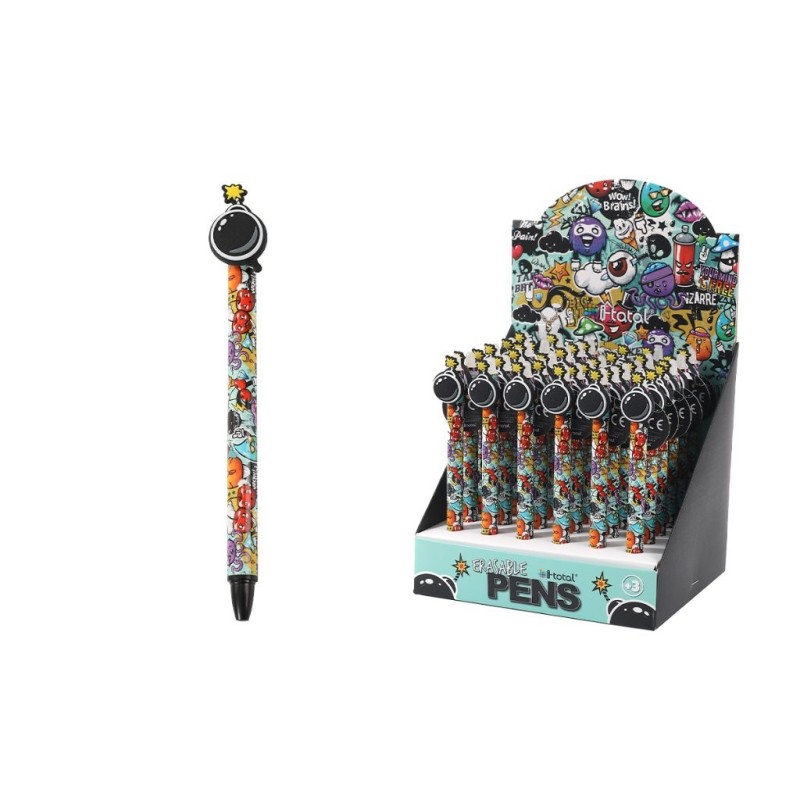 Bolígrafo Borrable URBAN - expositor 36 uds Bolígrafo Borrable URBAN - expositor 36 uds