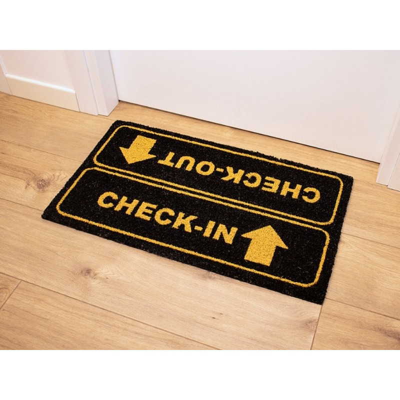 Felpudo CHECK-IN CHECK-OUT Felpudo CHECK-IN CHECK-OUT