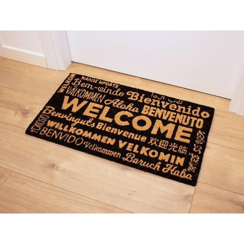 Felpudo WELCOME BLACK Felpudo WELCOME BLACK