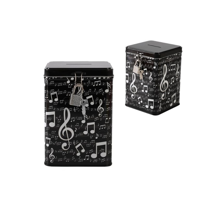 Hucha con Candado MUSIC Hucha con Candado MUSIC