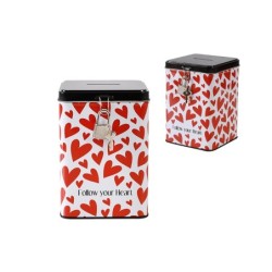 Hucha con Candado FOLLOW YOUR HEART