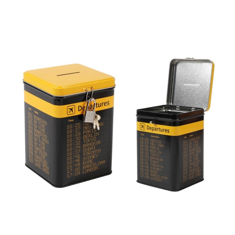 Hucha con Candado DEPARTURES Hucha con Candado DEPARTURES