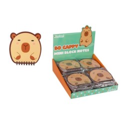 Bloc de Notas CAPYBARA - expositor 24 uds