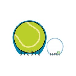 Bloc de Notas TENNIS - expositor 24 uds