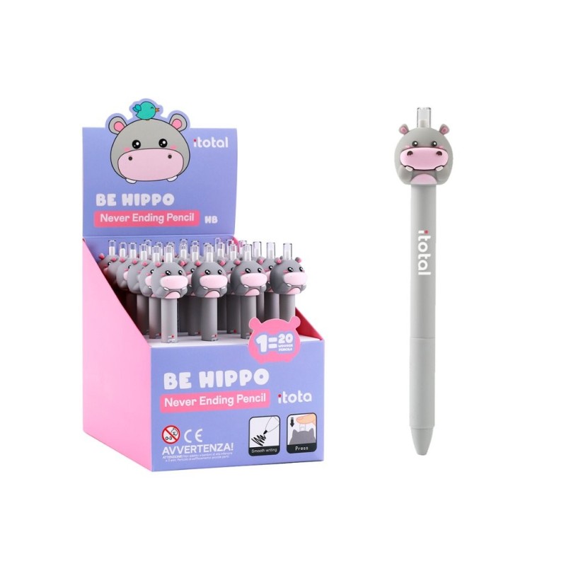 Lapiz Never Ending HIPPO - expositor 24 uds Lapiz Never Ending HIPPO - expositor 24 uds