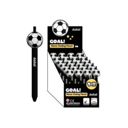 Lápiz Never Ending FOOTBALL - expositor 24 uds