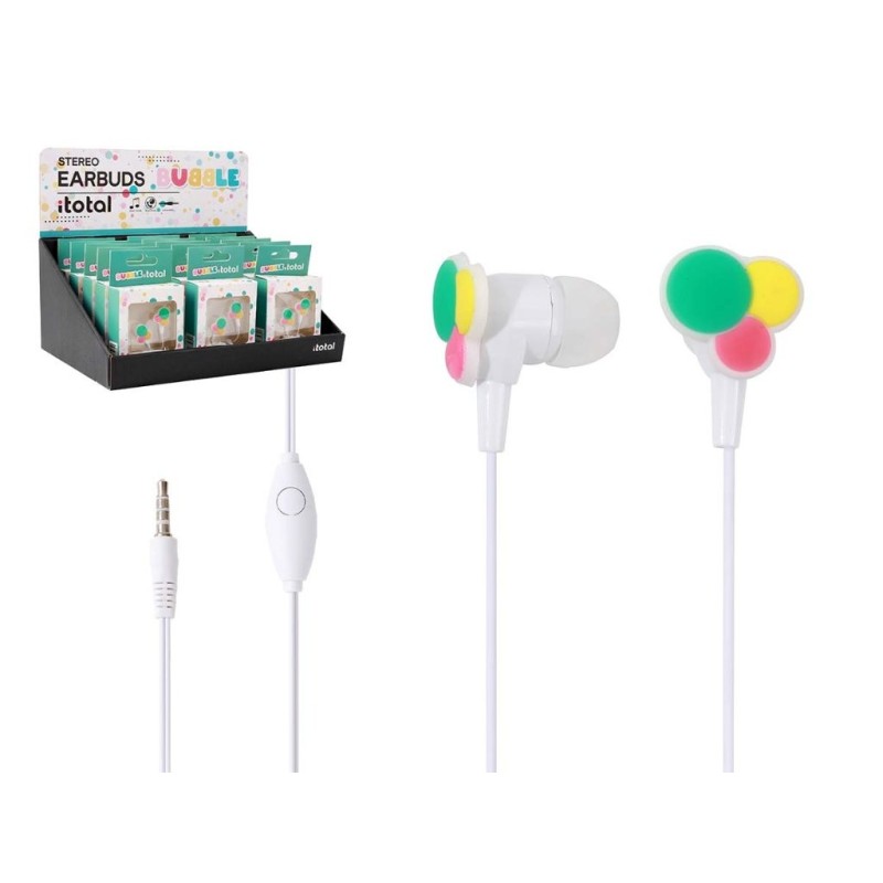 Auriculares BUBBLES - expositor 15 uds Auriculares BUBBLES - expositor 15 uds